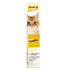 Gimcat Паста мультивитаминная для кошек, сыр 50 г