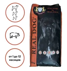 Real Dog Puppy (Свинина), 20 кг