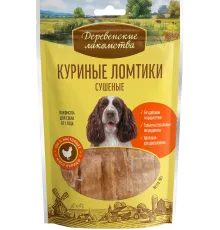 Лакомство: куриные ломтики сушеные, 90 г
