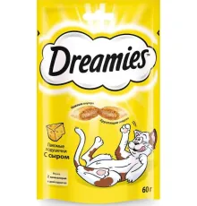 Dreamies Подушечки для кошек с сыром 60 г
