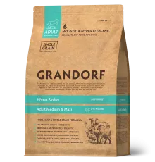 Grandorf Probiotics Adult Medium & Maxi (4 вида мяса), 1 кг
