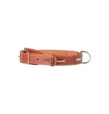 Collar одинарный с украшением MBrown 25 мм, 41-50 см