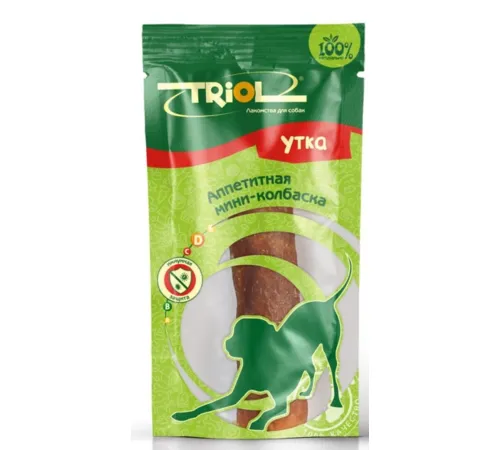 Triol PT001 Аппетитная мини-колбаска из утки, 14 г
