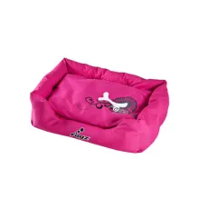 Rogz Лежак с бортиками Spice Pod Flat Pink Bone 88х55х26 см L