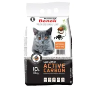 Super Benek Наполнитель (Активированный уголь), 10 л