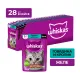 Whiskas желе с говядиной и кроликом, 75 г х 28 шт (уп)