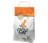 Favorite Cat Древесный наполнитель, 4,5л (2,4кг)