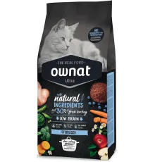 OWNAT Ultra Sterilized Cat (Индейка), 1,5 кг
