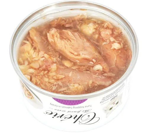 Cherie Hairball (Тунец с лососем в подливе), 80 г