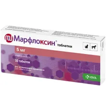 KRKA Марфлоксин таблетки 5 мг №10