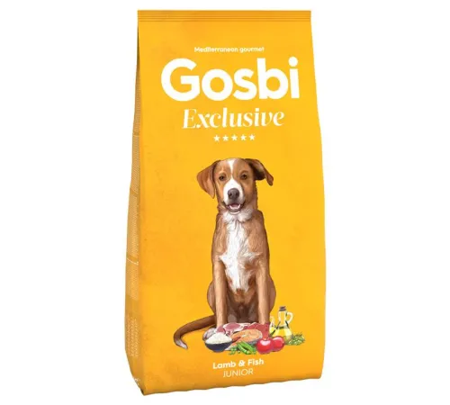 Gosbi Exclusive Junior (Ягненок и рыба), 3 кг