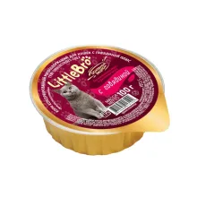 LittleBro Корм консервированный Мясосодержащий для кошек (Говядина), 100 г
