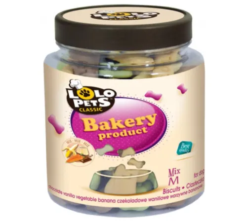 Lolo Pets Бисквитные косточки Mix M
