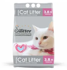 Silitter Наполнитель Crystal (без запаха), 3,8 л
