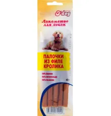 O'dog Лакомство Палочки из филе кролика, 45 г