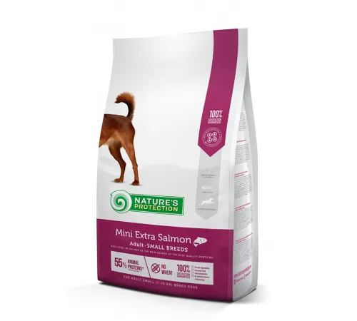 Nature's Protection Mini Extra (Лосось), 500 г