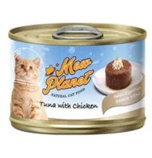 Mew Planet Паштет из свежего тунца и курицы,160 г