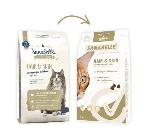Bosch Sanabelle Hair&Skin, 400 г New + подарок игрушка