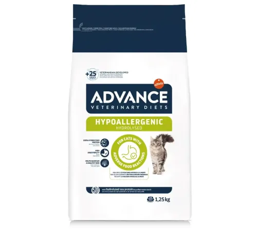 Advance VetDiets Cat Hypoallergenic, 1,25 кг