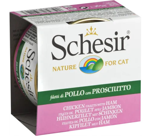 Schesir Chicken Ham (Цыпленок, ветчина) 85 г