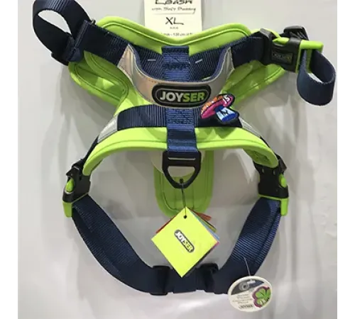 Joyser Шлейка Soft Harness, зеленая, XL