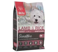BLITZ Sensitive Adult Small (Ягненок, рис) 7 кг
