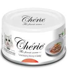Cherie Hairball (Тунец, креветки в подливе), 80 г