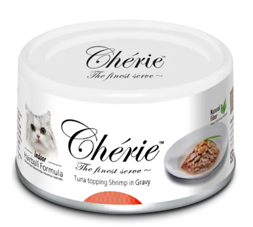 Cherie Hairball (Тунец, креветки в подливе), 80 г