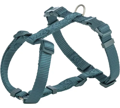 Trixie Шлея Premium H-harness петроль, (XXS–XS): 20-32 см/10 мм
