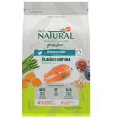 Guabi Natural Cat Sterilised Grain Free (Лосось, чечевица), 1,5 кг