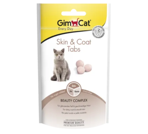 Gimcat Витамины для кожи и шерсти кошек 40 г
