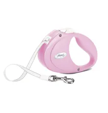 Рулетка Flexi Puppy, лента 2 м, розовая, до 12 кг