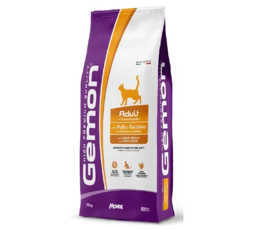 Gemon Cat Adult (Курица, индейка) 10 кг
