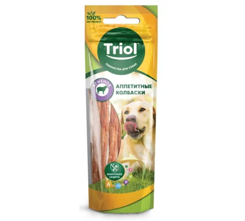 Triol PT04 Колбаски из ягненка, 40 г