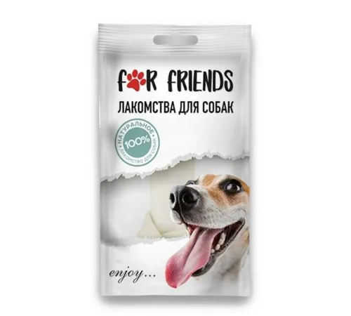For Friends Кость узловая с кальцием (белая), 6