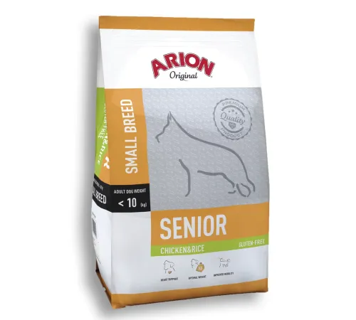 Arion Original Senior Small Breed (Цыпленок и рис), 7,5 кг
