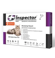 Экопром Inspector Total K для кошек от 8 до 15 кг 1,5 мл