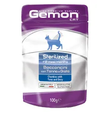 Gemon Pouch Cat Sterilized Tuna/Dory, 100 г