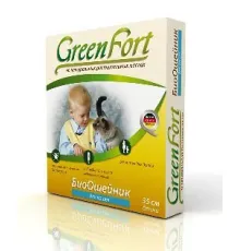 Экопром GreenFort Премиум БиоОшейник для кошек 35 см