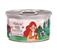 Natural Kitty Курица с томатом в бульоне, 80 г