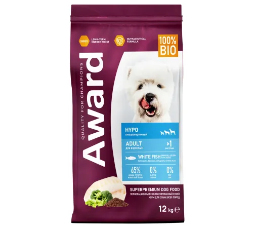 Award Dog Hypo (Белая рыба), 12 кг