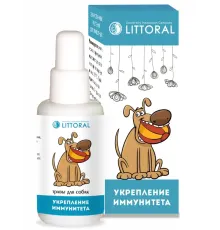 Littoral Лечебные травы Укрепление иммунитета для собак, 50 мл