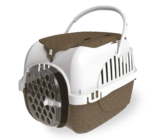 Bama pet Переноска для животных Kennel Tour, коричневая