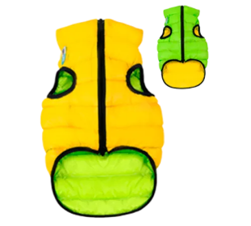 Airy Vest Курточка двухсторонняя Lime & Yellow XS 22