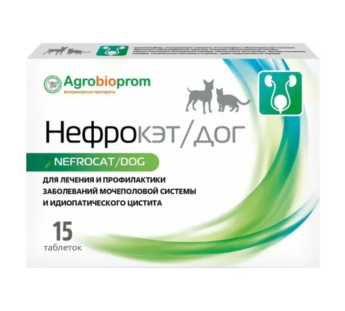 Pchelodar Нефрокэт/дог, 15 таб