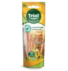 Triol PT30 Колбаски из кролика с курицей, 40 г