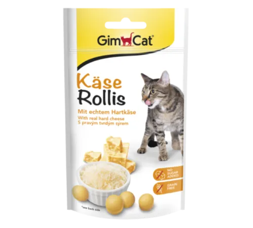 Gimcat Сырные шарики для кошек 40 г