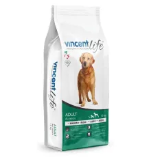 Vincent Life Adult Dog (Говядина и рис), 15 кг