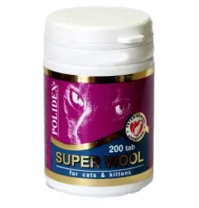 Polidex Super Wool Cats 200 таб