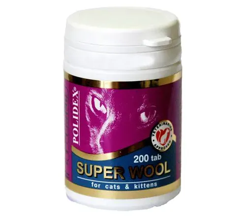Polidex Super Wool Cats 200 таб
